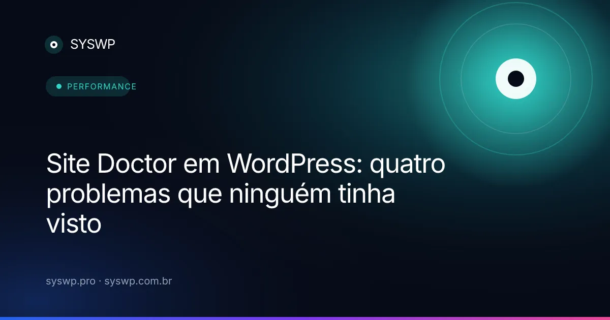 Site Doctor em WordPress