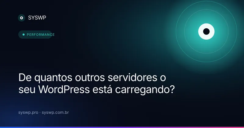 Hosts de terceiros carregados por sites WordPress reais